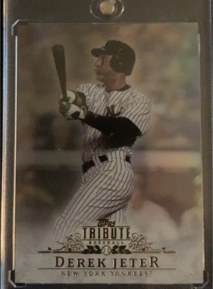 2013 Topps Tribute #25 Derek Jeter — front