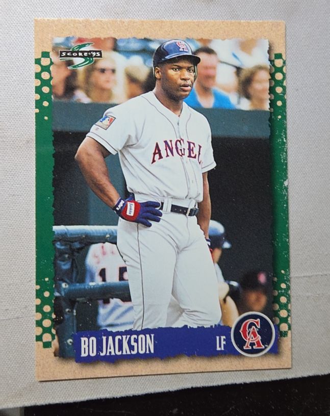 1995 Score #342 Bo Jackson — front