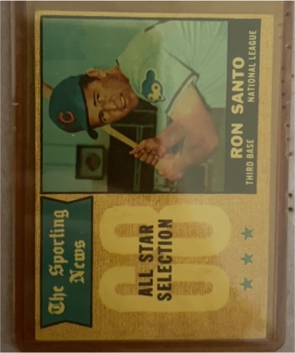 1968 Topps #366 Ron Santo — front