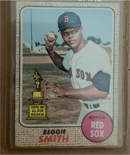 1968 Topps #61 Reggie Smith — front