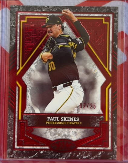 2025 Topps Tier One #55 Paul Skenes — front