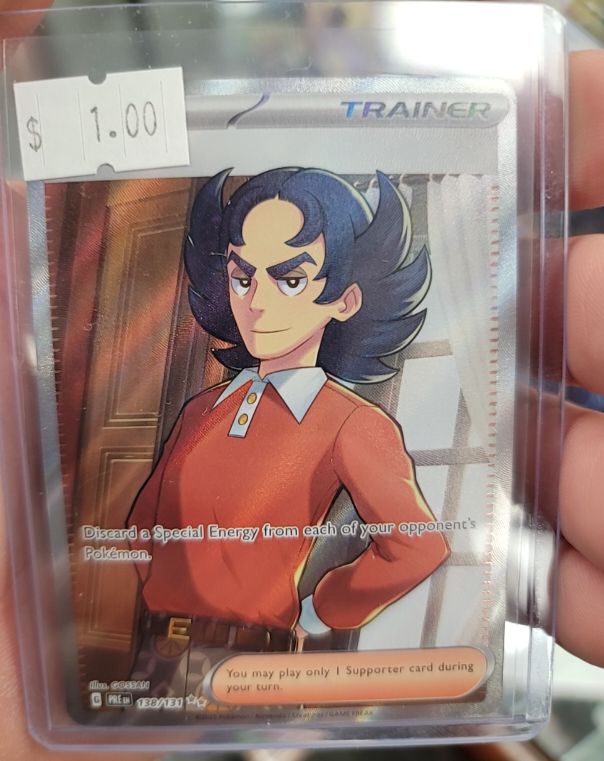 2022 Pokémon SV: Prismatic Evolutions #138/131 Giacomo — front