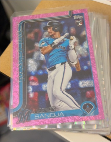 2025 Topps Chrome #76 Javier Sanoja — front