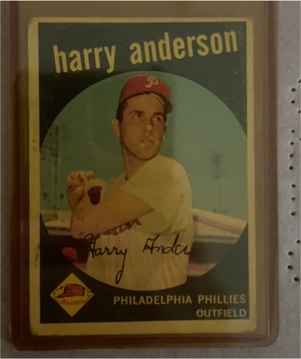 1959 Topps #85 Harry Anderson — front