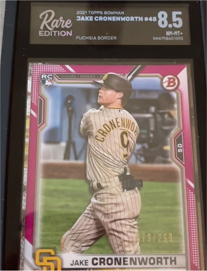 2021 Topps Bowman #45 Jake Cronenworth — front