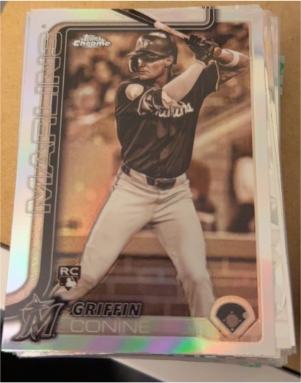 2025 Topps Chrome #86 Griffin Conine — front