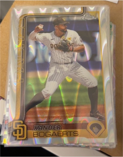2025 Topps Chrome #229 Xander Bogaerts — front