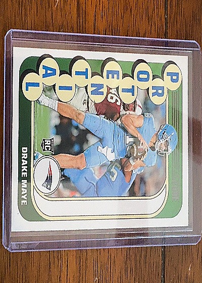 2024 Panini Score Protential #P10 Drake Maye — front