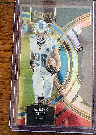 2023 Panini Select #198 Jahmyr Gibbs — front