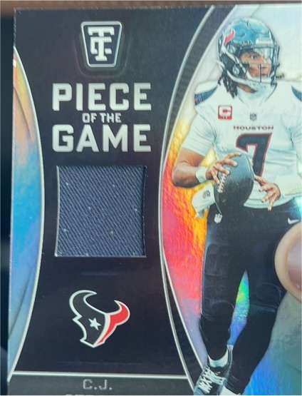 2024 Panini Totally Certified Piece of the Game #C.J. Stroud — front