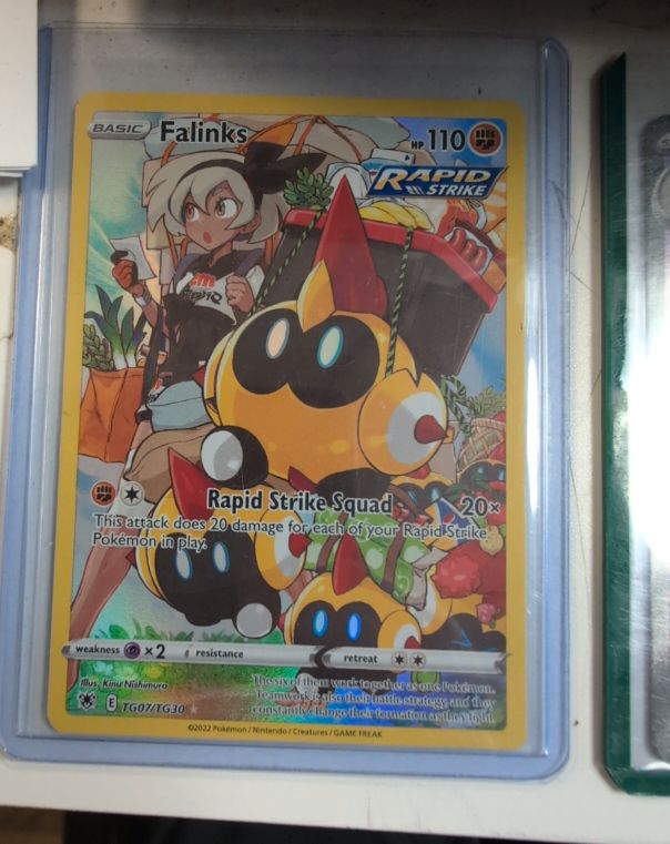 2022 Pokémon Astral Radiance #TG07/TG30 Falinks — front