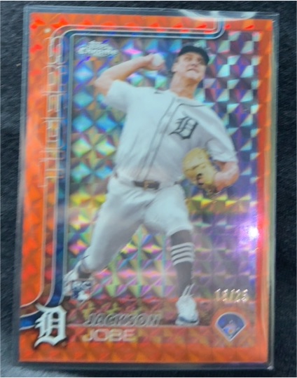 2025 Topps Chrome #249 Jackson Jobe — front