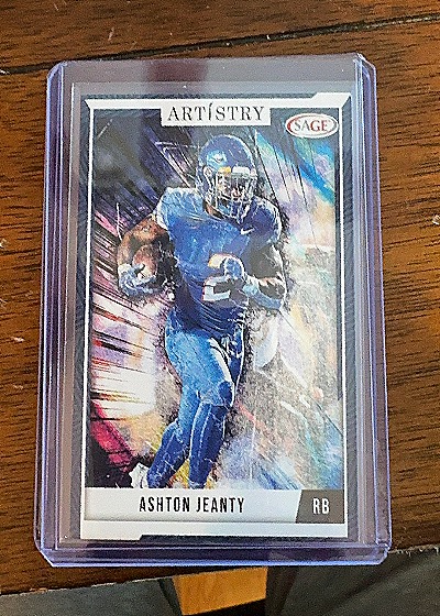 2024 SAGE Artistry #62 Ashton Jeanty — front