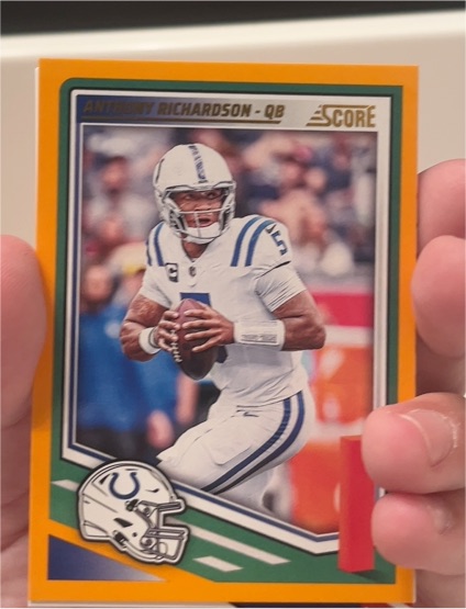 2025 Score #173 Anthony Richardson — front