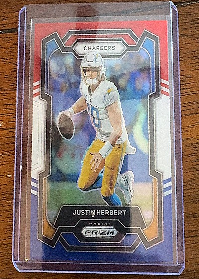 2023 Panini Prizm #158 Justin Herbert — front