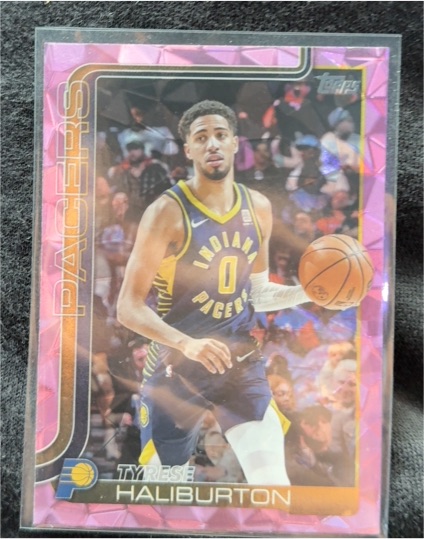 2025-26 Topps #47 Tyrese Haliburton Indiana Pacers — front