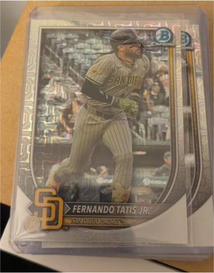 2025 Bowman Chrome #8 Fernando Tatis Jr. — front