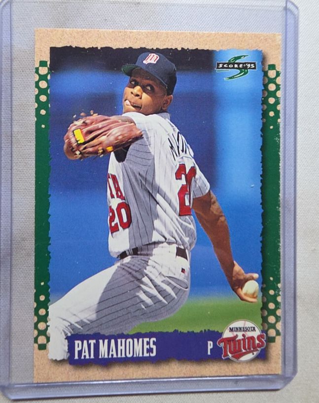 1995 Score #500 Pat Mahomes — front