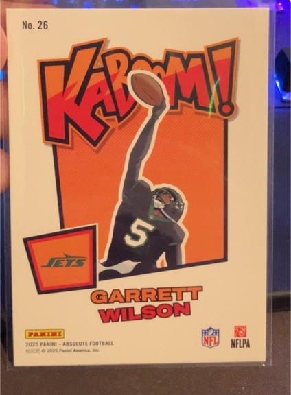 2025 Panini Absolute Football Kaboom! #26 Garrett Wilson — front
