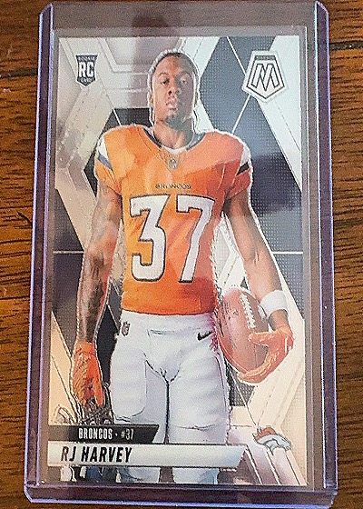 2025 Panini Mosaic #284 RJ Harvey — front