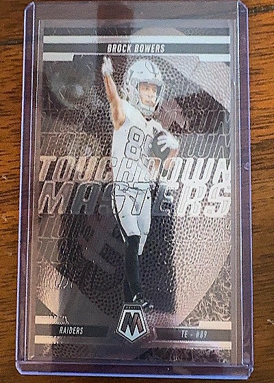 2025 Panini Mosaic #2 Brock Bowers Touchdown Masters — front