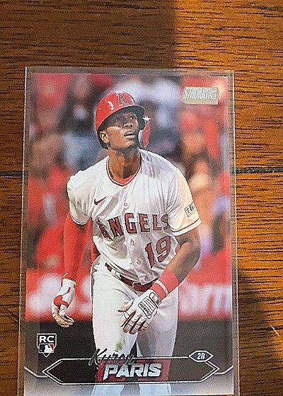 2021 Topps Stadium Club #RC Kiyomiya Paris — front