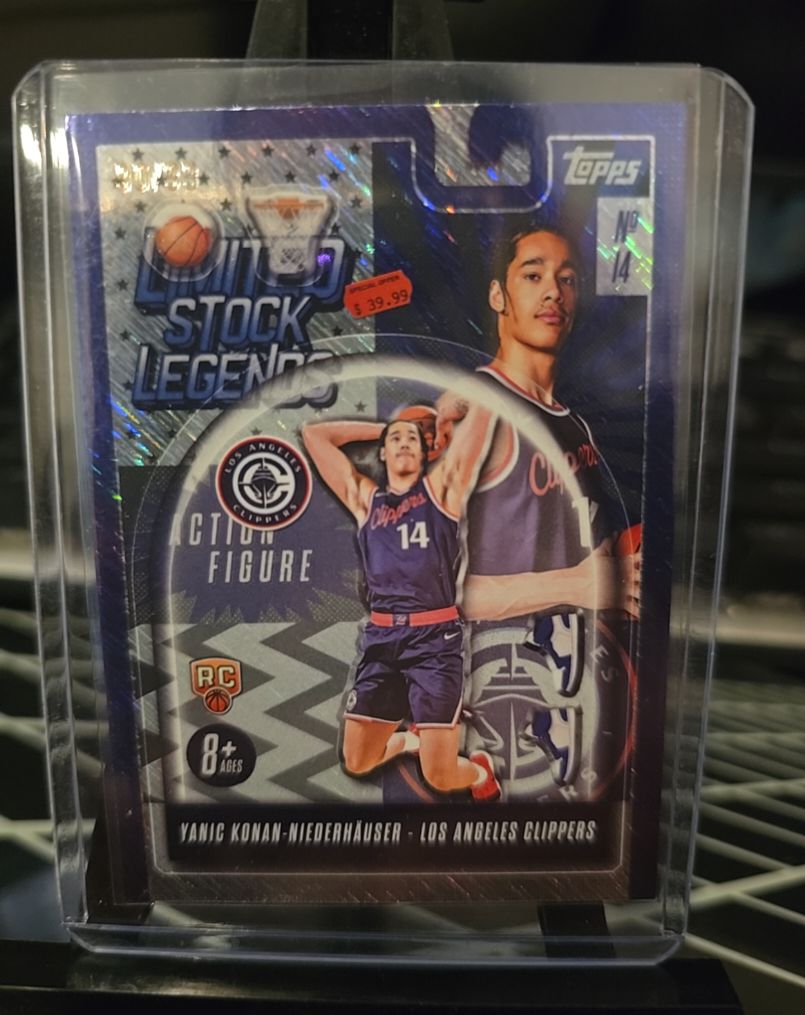 2025-26 Topps Limited Stock Legends #LST-30 Yanic Konan-Niederhauser — front