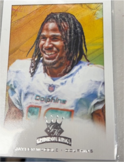 2021 Panini Chronicles Donruss Gridiron Kings #GK-26 Jaylen Waddle — front