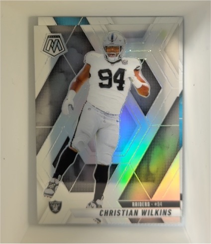 2020 Panini Mosaic #94 Christian Wilkins — front