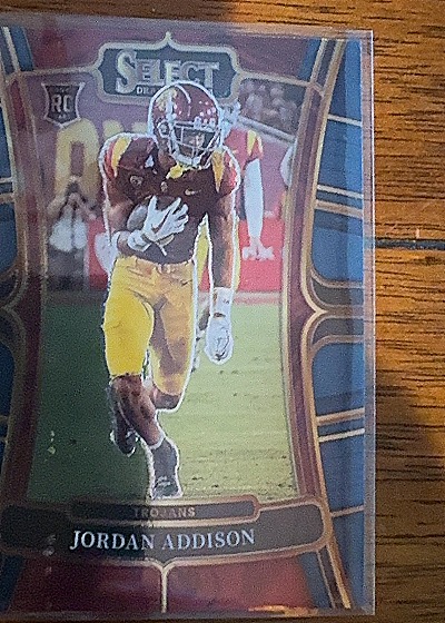 2023 Panini Select Draft Picks #6 Jordan Addison — front