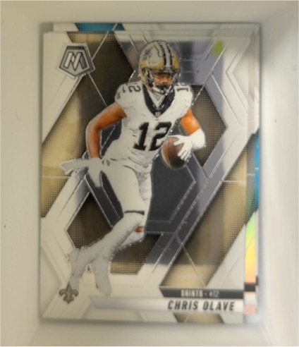 2025 Panini Mosaic #12 Chris Olave — front