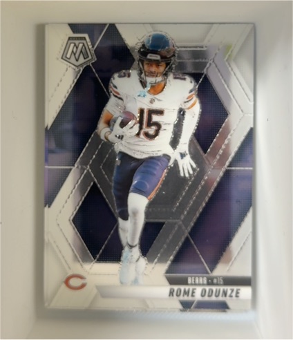 2025 Panini Mosaic #206 Rome Odunze — front