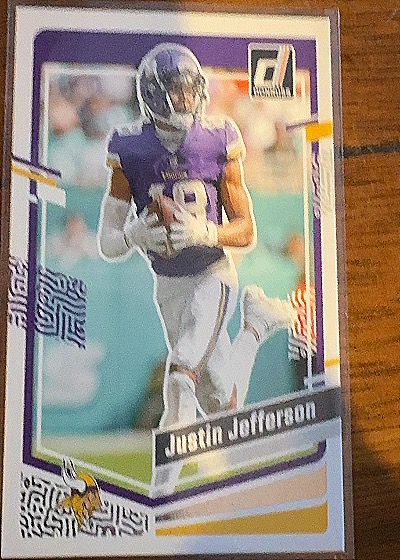 2023 Donruss #196 Justin Jefferson — front