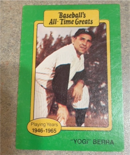 1987 Hygrade All-Time Greats #NNO Yogi Berra — front