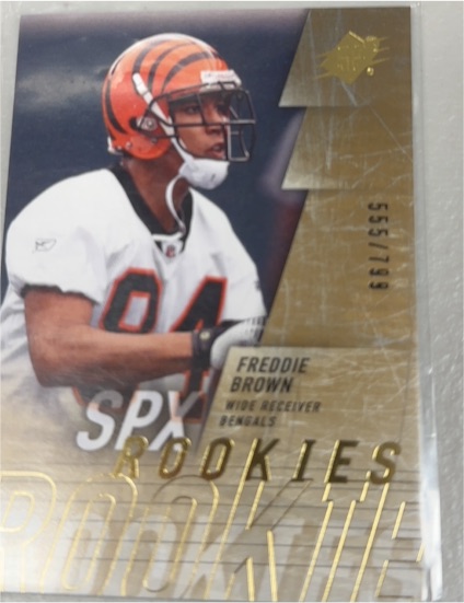 2009 Upper Deck SPx #174 Freddie Brown Rookie — front