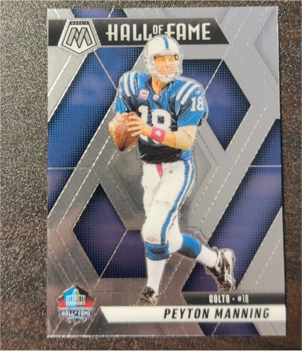 2025 Panini Mosaic #296 Peyton Manning Hall of Fame — front