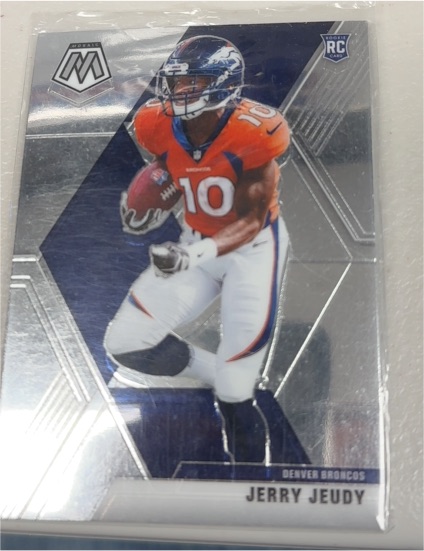 2020 Panini Mosaic #206 Jerry Jeudy — front