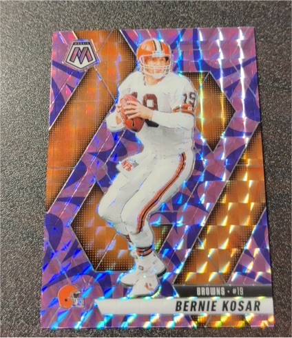 1990 Panini Mosaic #19 Bernie Kosar — front