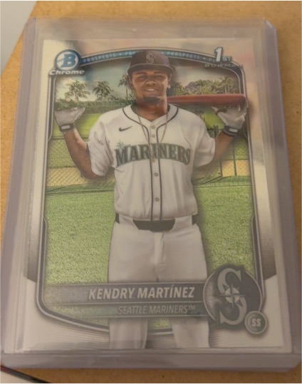 2025 Bowman Chrome #BCP-159 Kendry Martínez — front