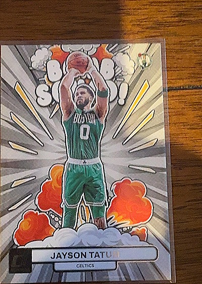 2023-24 Donruss Bomb Squad #14 Jayson Tatum — front
