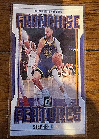 2023-24 Panini Donruss #21 Stephen Curry Franchise Features — front