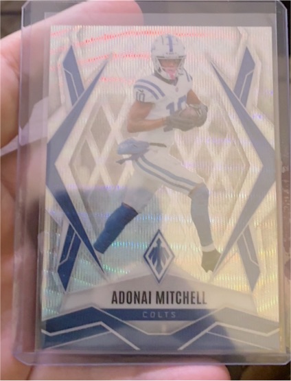 2025 Panini Phoenix Adonai Mitchell Colts — front