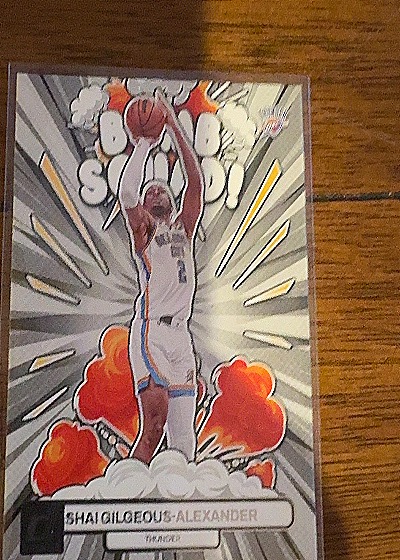 2023-24 Panini Donruss #10 Shai Gilgeous-Alexander Bomb Squad — front