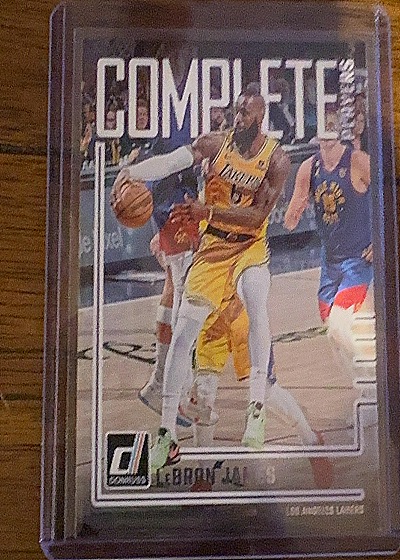 2023-24 Donruss #1 LeBron James Complete Players — front