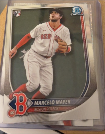 2025 Bowman Chrome #39 Marcelo Mayer — front