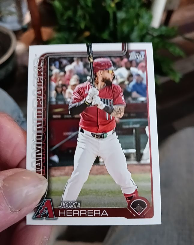 2025 Topps Update #US272 Jose Herrera — front