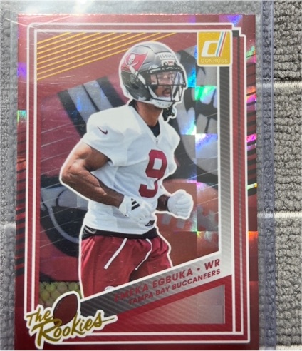 2025 Donruss The Rookies #31 Emeka Egbuka — front