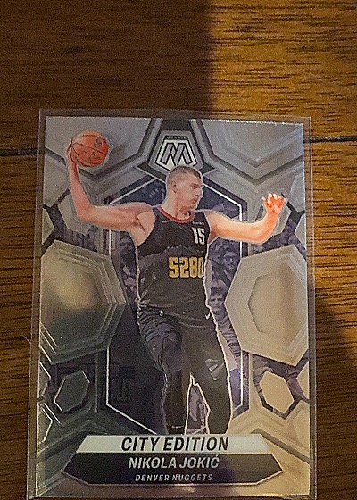 2023-24 Panini Mosaic City Edition #287 Nikola Jokic — front