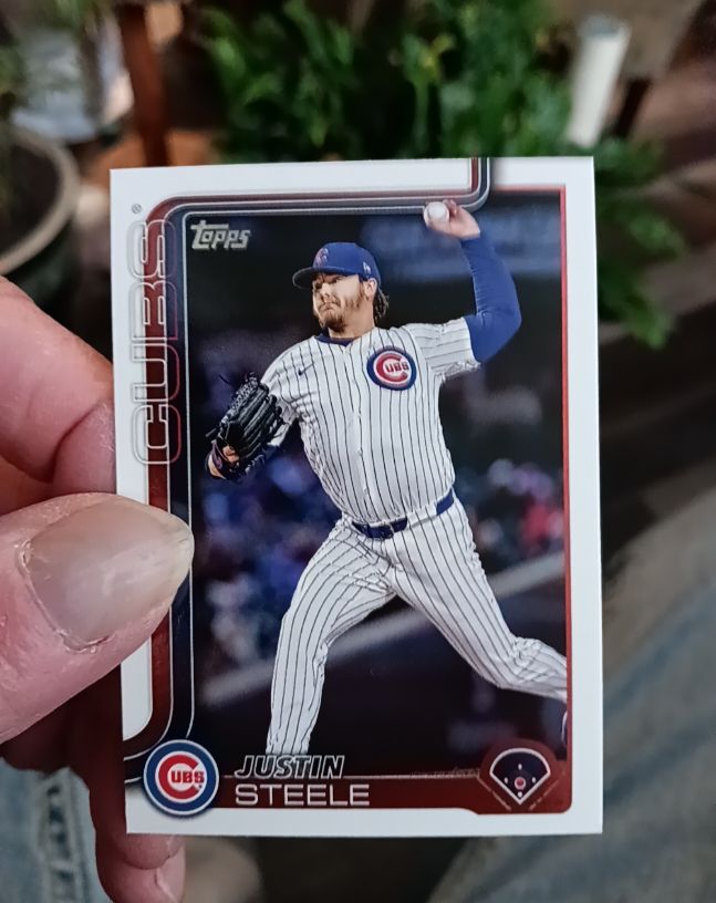 2025 Topps Update #US248 Justin Steele — front