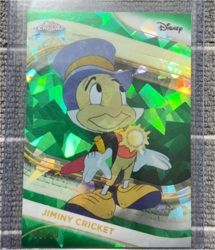 2025 Topps Chrome Disney #86 Jiminy Cricket — front